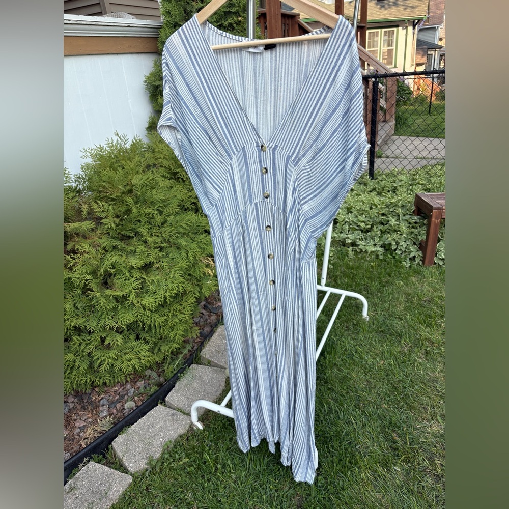R D style Striped Dress